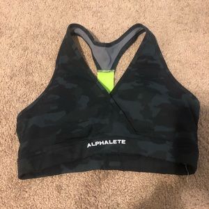 Alphalete Camo Bra